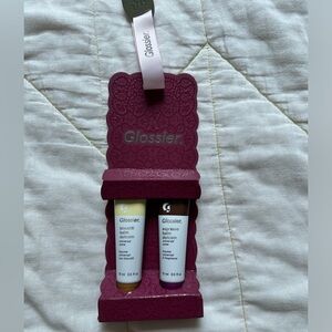 Glossier NWT Lip Balm Duo